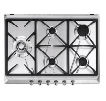 Placa Gas SMEG SRV575GH5 70cm Inox 5f