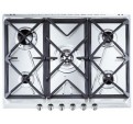 Placa Gas SMEG SRV576GH5 70cm Inox 5f