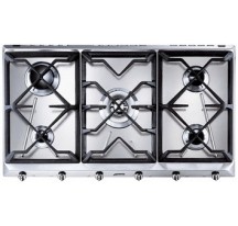 Placa Gas SMEG SRV596GH5 90cm Inox 5f