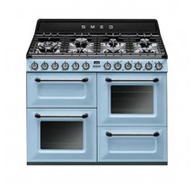 Cocina Gas y Elctrica SMEG TR4110AZ 110cm Azul 7f