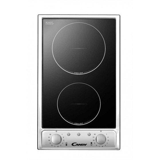 Placa Modular CANDY CDH321X Inox 2f Vitrocermica