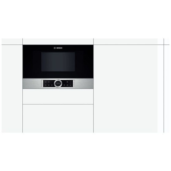 Microondas Integrable BOSCH BFL634GS1 Inox 21L