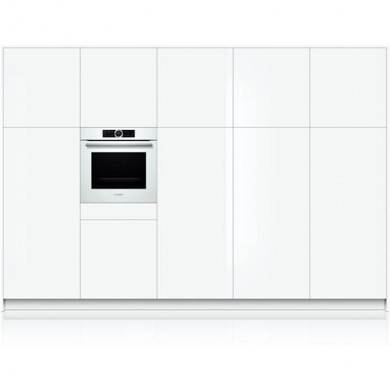 Horno BOSCH HBG675BW1 Cristal Blanco Pirólisis - Devoraprecios