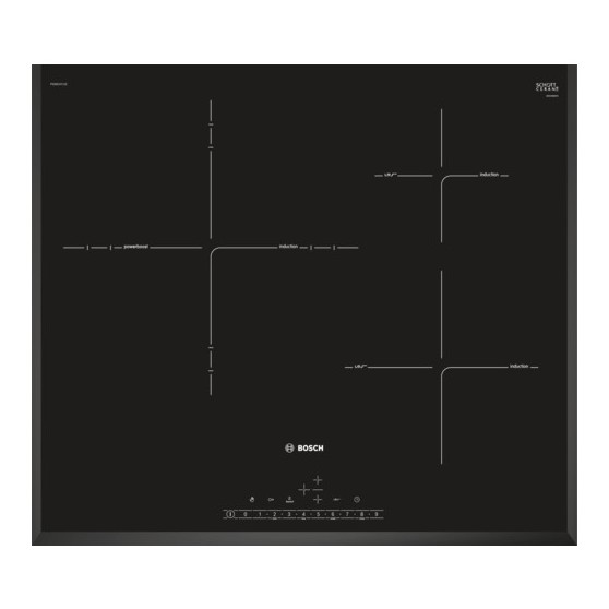 Placa Induccin BOSCH PID651FC1E 3f induc