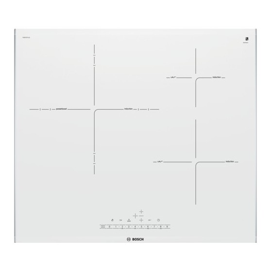 Placa Induccin BOSCH PID672FC1E 3f induc Blanco
