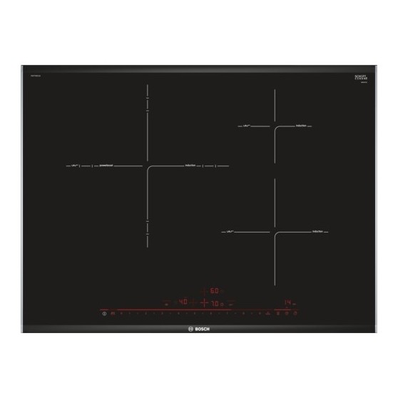 Placa Induccin BOSCH PID775DC1E 70cm 3f induc