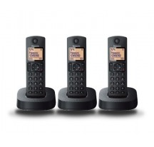 Telfono PANASONIC KX-TGC313SPB Trio Negro