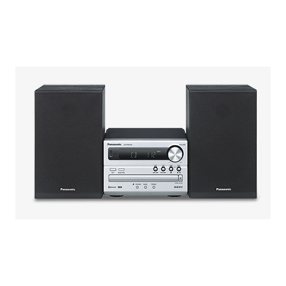 Microcadena PANASONIC SC-PM250EC-S Bluetooth