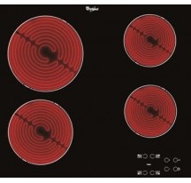Placa Vitrocermica WHIRLPOOL AKT8090NE Enrasa 4f