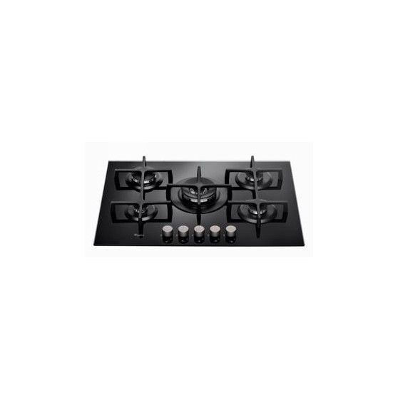 Placa Gas WHIRLPOOL GOA7523NB Cristal Negro 50x75c
