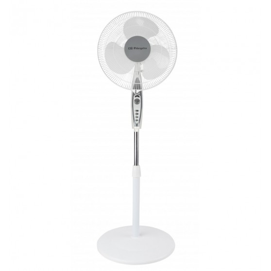 Ventilador Pie ORBEGOZO SF0147 Pie Blanco