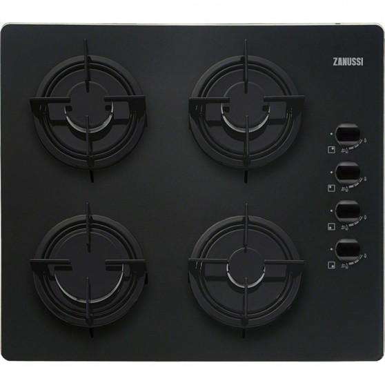 Placa Gas ZANUSSI ZGO62414BA Negra Gas - Devoraprecios
