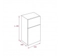 Frigorfico 2P. TEKA FTM240 Blanco 1.44m 55cm