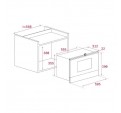 Microondas Integrable TEKA MS622BISR Inox 22L