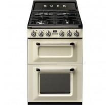 Cocina Gas y Elctrica SMEG TR62P Crema 60cm 4f