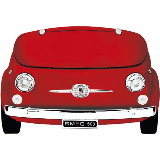 Conservador SMEG SMEG500R Fiat Rojo