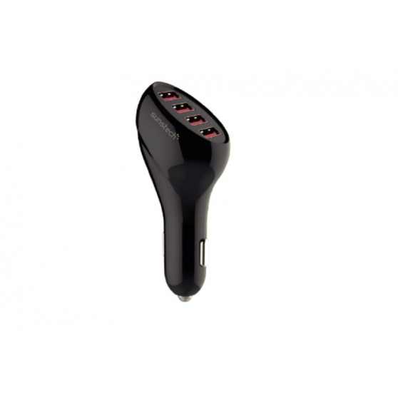 Cargador SUNSTECH DCU31 Coche 4 USB