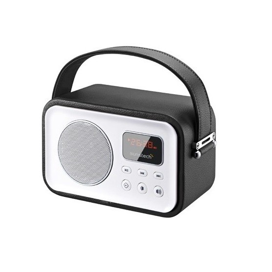 Radio SUNSTECH RPBT450 Bluetooth Negro