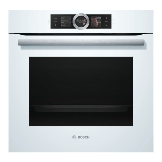 Horno BOSCH HSG636BW1 Blanco Vapor