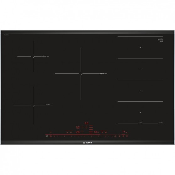 Placa Induccin BOSCH PXV875DC1E 80cm 5f Flex