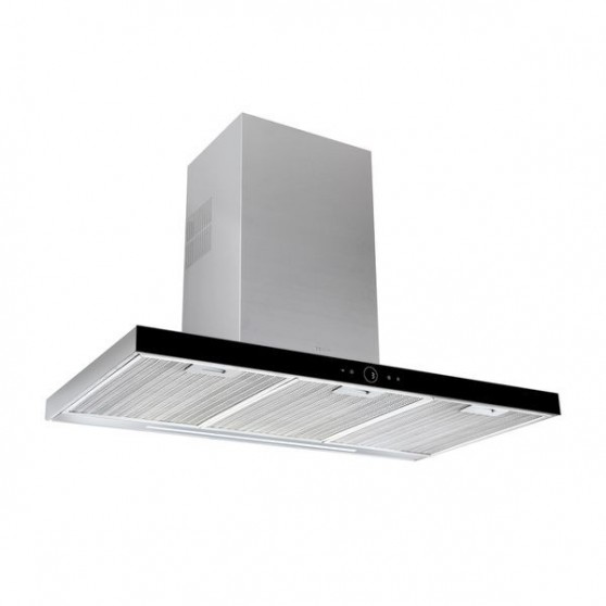 Campana TEKA DLH 986 T Inox+Negro 90cm