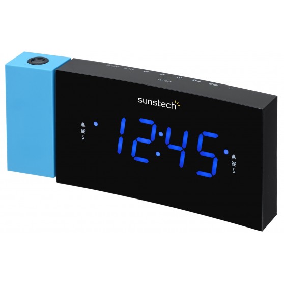Radio Despertador SUNSTECH FRDP3 Azul
