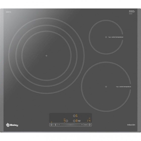 Placa Induccin BALAY 3EB967AU Gris 3f Induc