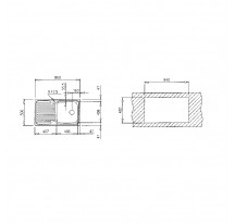 Fregadero TEKA Classic 1C 1E REV SF Inox