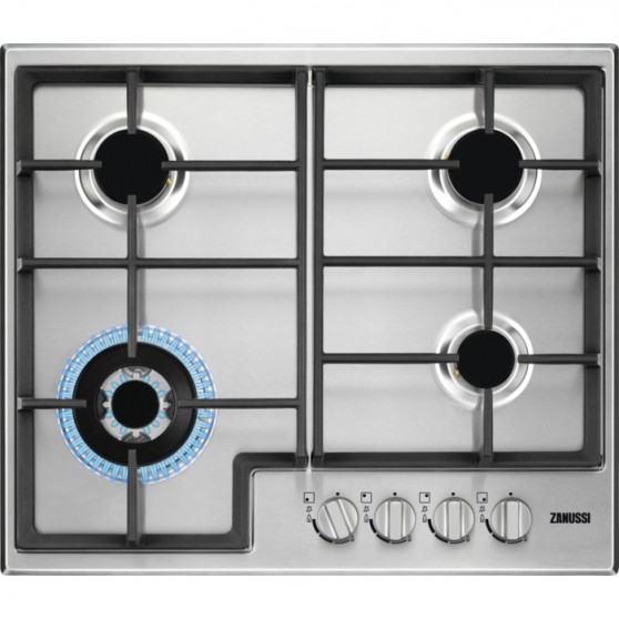 Placa Gas ZANUSSI ZGH66424XS Inox 4f