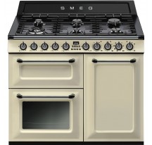 Cocina Gas y Elctrica SMEG TR103P 100cm Crema 6f