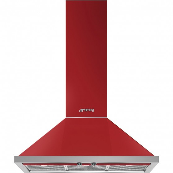 Campana SMEG KPF9RD 90cm Rojo