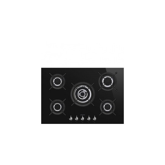Placa Gas SMEG PV375CN 75cm Negro 5f