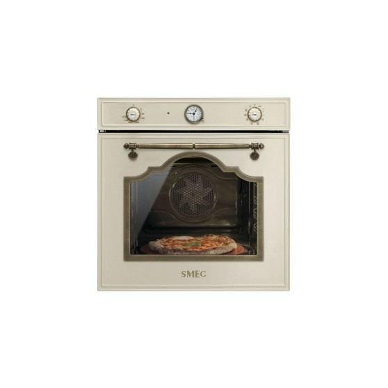 Horno SMEG SFP750POPZ Crema Pirlisis