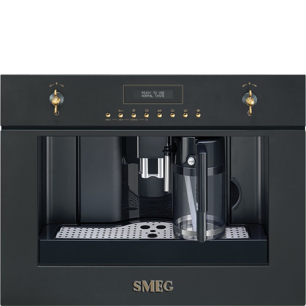 Cafetera Integrable SMEG CMS8451A Antracita - Devoraprecios