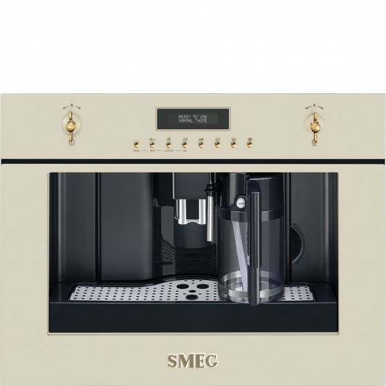 Cafetera Integrable SMEG CMS8451P Crema