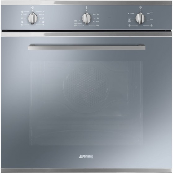 Horno SMEG SF64M3VS Cristal Plata