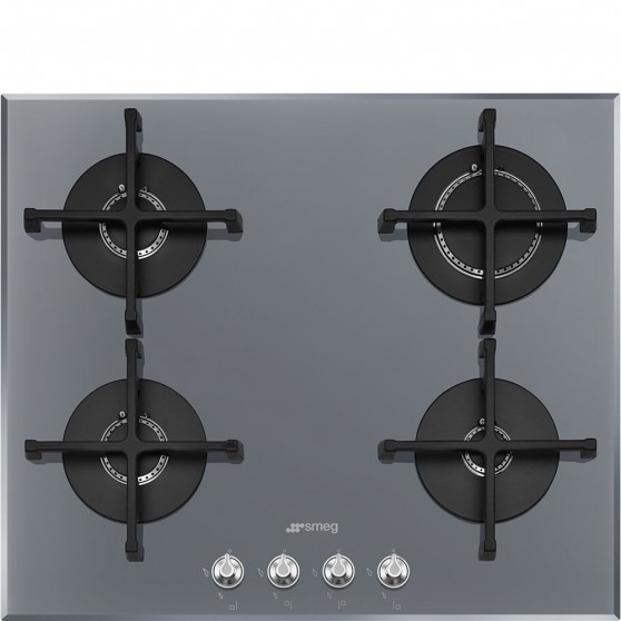 Placa Gas SMEG PV164S2 Plata 4f