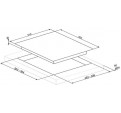 Placa Gas SMEG PV164S2 Plata 4f