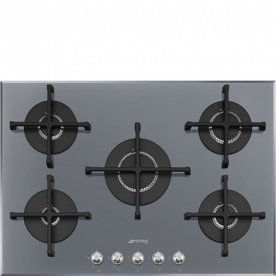 Placa Gas SMEG PV175S2 72cm Gris Metal 5