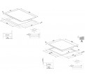 Placa Induccin SMEG SI2M7643D 4f Flex