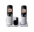 Telfono PANASONIC KX-TGC212SPS Duo Gris