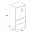 Frigorfico Multidoor TEKA RFD 77820 Inox 1.90m