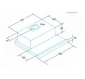 Campana Telescpica EDESA ECT-6411 X 60cm Inox