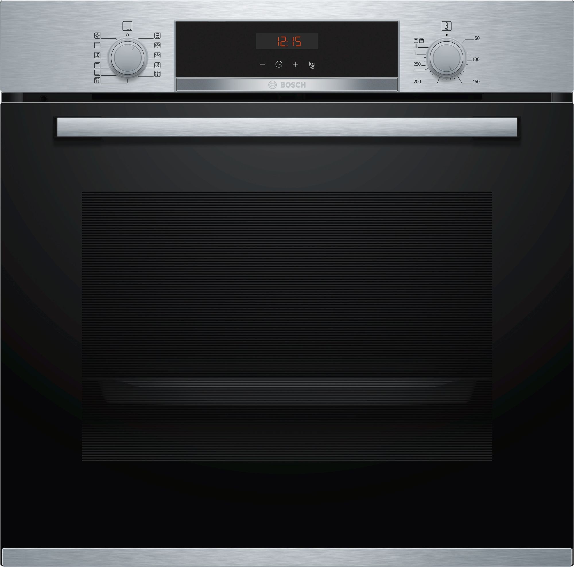 Horno Multifunción - Bosch HBA5740S0, Negro, Abatible, Pirólisis |  Electrónica Vicente