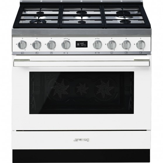 Cocina Gas y Elctrica SMEG CPF9GPWH Blanco