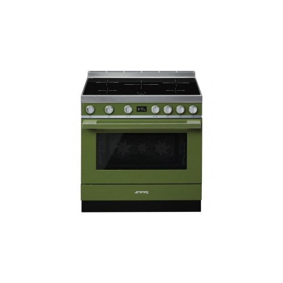 Cocina Induccin SMEG CPF9IPOG Verde Oliva