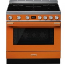 Cocina Induccin SMEG CPF9IPOR Naranja