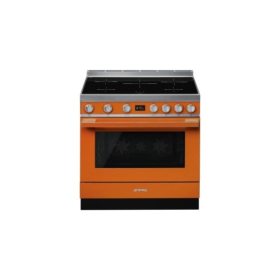 Cocina Induccin SMEG CPF9IPOR Naranja