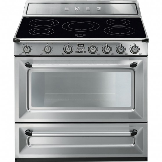 Smeg SRV896AOGH Coloniale Encimera cm. 90 - carbón | Vieffetrade