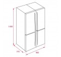 Frigorfico Multidoor TEKA RMF 77920 Inox 1.94m